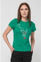 Pegas TRICOU CERB FAMILIE FEMEI K GREEN-S (ps2122-01-1-cg-s) - cel