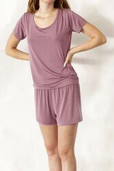 Nicol Da Re Pijama dama Nicol Da Re Cloe Berry Bambus S Roz inchis (mod9berry-s)