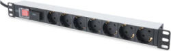 ASSMANN PDU rackmountabil Digitus 7 prize de siguranta protectie la supratensiune 1U 250VAC (dn-95407-fr)