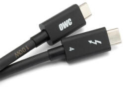 OWC Cablu de date telefon, OWC, 2 m, Thunderbolt, 40 Gbit/s, Negru (owccbltb4c2.0m)