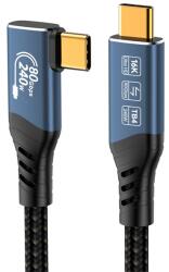 PremiumCord Cablu USB4 USB-C - USB-C, 90 (KU4CB10)