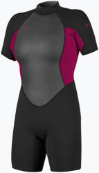 O'Neill Costum de înot pentru femei O'Neill Reactor-2 2mm Back Zip SS Spring IS7 black/punk pink