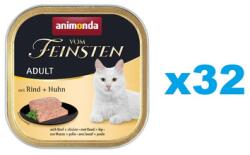 Animonda Vom Feinstein Adult Marhahús és csirke 32x100 g