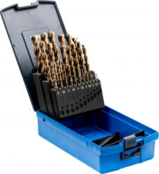 Pferd SET SPB DIN 338 HSSE N 1-13 INOX 25 Fém spirálfúró készlet 25 részes 1 mm, 1.5 mm, 2 mm, 2.5 mm, 3 mm, 3.5 mm, 4 mm, 4.5 mm, 5 mm, (25203704)
