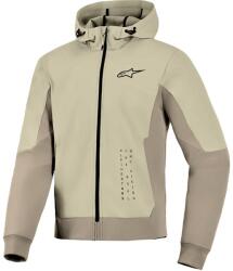 Alpinestars Radium Tech Hoodie motoros pulóver homok-barna