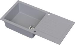 Ruvetti Pineko 160 Long gránit mosogató 100x50 cm szürke/grafit/onix 3001PN_GR160L-W (3001PNGR160LW)