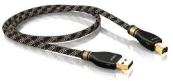 ViaBlue KR-2 silver USB A-B kábel - 1 m