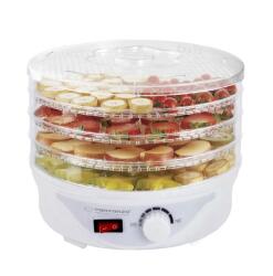 Esperanza EKD003 Élelmiszerszárító, átlátszó, fehér, 250 W