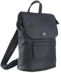 Greenburry Rucsac dama piele ecologica negru 26 x 32 x 13 cm, Mad'l Dasch Franzi, Greenburry