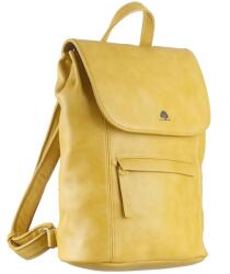 Greenburry Rucsac dama piele ecologica galben 26 x 32 x 13 cm, Mad'l Dasch Franzi, Greenburry