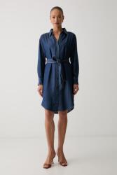 BOSS Orange rochie din lyocell C_Delegant_1 9BY2-SUDZTF_59X (50566901)