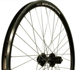 Altrix Warrior 26-os (559mm) MTB hátsó kerék, tárcsafékes gyorszáras tengellyel, kazettás lánckeréksorhoz, fekete