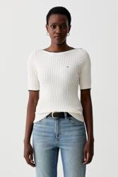 Tommy Hilfiger tricou tricotat pentru femei, din bumbac 9BY2-SWDZW0_01X (WW0WW50103)