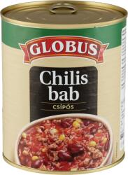 GLOBUS csípős Chilis Bab 840 g