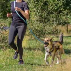 Lesă de activitate pentru câini Trixie pentru jogging (133-180 cm / 20 mm)