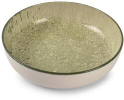 ONA Зелена/кремава супена глинена чиния ø 18, 5 cm Gravel - ONA (204312)