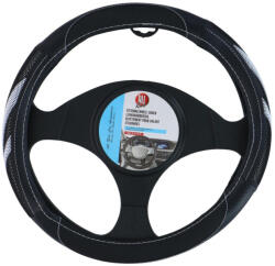 AllRide kormányvédő huzat - 37-39cm - fekete/fehér