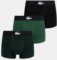 Lacoste boxeralsó férfi pamut elasztánnal 3-as csomag - fekete M