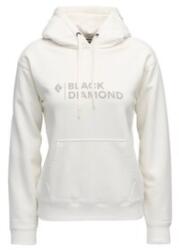 Black Diamond Mini Stacked Pullover Hoody Women Hanorac Off White M