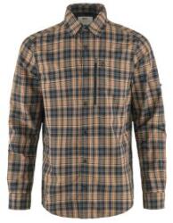 Fjällräven Abisko Hike Shirt LS Men Cămașă cu mânecă lungă Dark Navy-Buckwheat Brown S