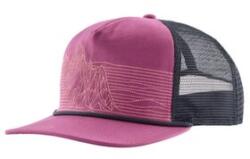 Patagonia Airfarer Cap Capac Strataspire Stripe: Faded Magenta