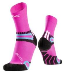 X-Bionic X-Socks® Hike Discover Ankle Șosete FLUO PINK FROG 37-38 EU
