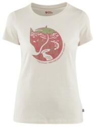 Fjällräven Arctic Fox Print T-Shirt Women Tricou cu mânecă scurtă Chalk White S