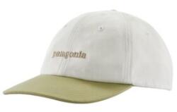 Patagonia Fitz Roy Icon Trad Cap Capac Text Logo: Birch White w/Gumtree Green