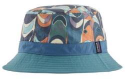 Patagonia Wavefarer Bucket Hat Pălărie Swallowtail Geo: Still Blue L