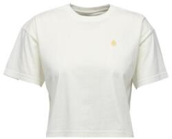 Black Diamond Diamond Crop SS Tee Women Tricou cu mânecă scurtă Off White L