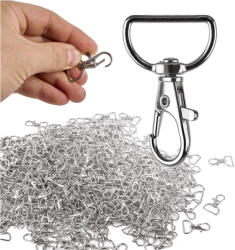 Malatec Karabiner, Fém horog akasztóval 500 db