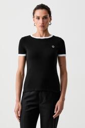 Kenzo t-shirt női pamut elasztánnal - fekete L