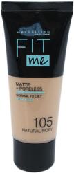 Maybelline MBL FIT ME MAKE-UP MATTE+PORELESS 30 ML / 105 NATURAL IVORY make-up 105 natural ivory
