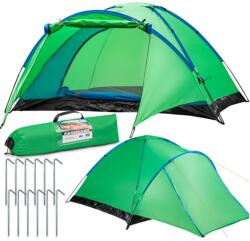Sternhoff IGLO 5+1 személyes turistasátor, zöld 240 x 210 cm (SDH098)