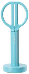 Deli Foarfeca Birou Cu Suport 18cm Albastra Nusign Deli (dlens051-bl)