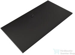 Kludi TERRA 180x90 cm-es RAKSOLID zuhanytálca szifon nélkül, matt fekete 09DW2339 (09DW2339)