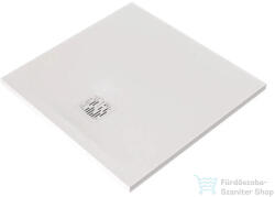 Kludi TERRA 80x80 cm-es RAKSOLID zuhanytálca szifon nélkül, matt fehér 08DW0953 (08DW0953)