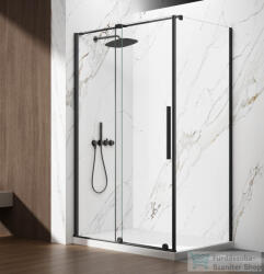 SAPHO SPIRIT BLACK zuhanykabin tolóajtóval, 1200x800mm, jobbos/balos (GI1012BGI3580B) (GI1012BGI3580B)