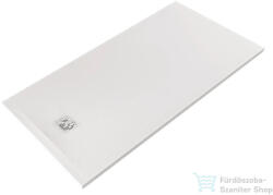 Kludi TERRA 160x80 cm-es RAKSOLID zuhanytálca szifon nélkül, matt fehér 08DW0553 (08DW0553)