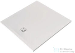 Kludi TERRA 100x90 cm-es RAKSOLID zuhanytálca szifon nélkül, matt fehér 09DW0853 (09DW0853)