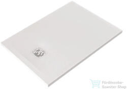 Kludi TERRA 70x100 cm-es RAKSOLID zuhanytálca szifon nélkül, matt fehér 08DW0353 (08DW0353)