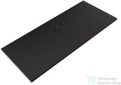 Kludi TERRA 170x70 cm-es RAKSOLID zuhanytálca szifon nélkül, matt fekete 08DW1939 (08DW1939)