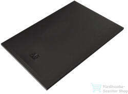 Kludi TERRA 140x90 cm-es RAKSOLID zuhanytálca szifon nélkül, matt fekete 09DW0639 (09DW0639)