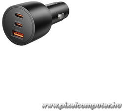 ORICO autós töltő - PL-165-1A2C-BK (Szivargyújtós, USB-C 65W+USB-C 100W+2xUSB-A 36W, fekete) (ORICO-PL-165-1A2C-BK-EP)