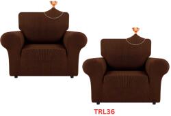 DELFIN Huse Elastice Pt Fotolii, Set Cu 2 Buc. , Lycra, Cod TRL36