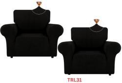 DELFIN Huse Elastice Pt Fotolii, Set Cu 2 Buc. , Lycra, Cod TRL31