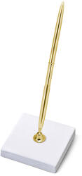 PartyDeco S. r. o Elegáns toll, tartóval, arany, 16.5cm