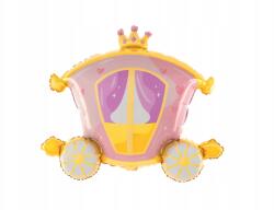 PartyPal Fólia lufi Disney Hercegnő Hintó 74x63 cm