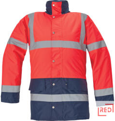 CERV SEFTON kabát HV piros/navy M (0301007322002)