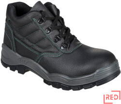 Portwest Acél hasított bőr bakancs S1 SR (FW21BKR43)
